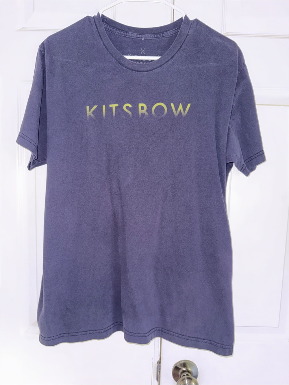 Kitsbow Mountain Bike Wear Blue Short Sleeve T-Shirt